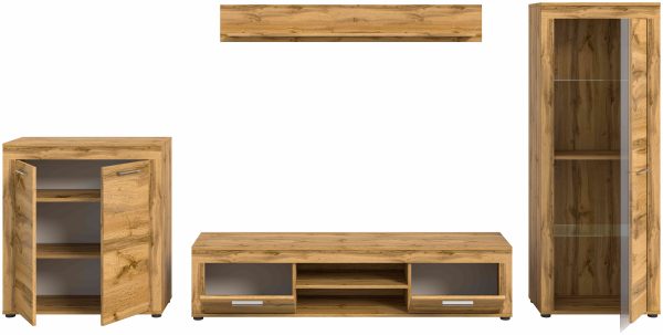 Jam woonkamercombinatie Wotan Oak NB - Afbeelding 3