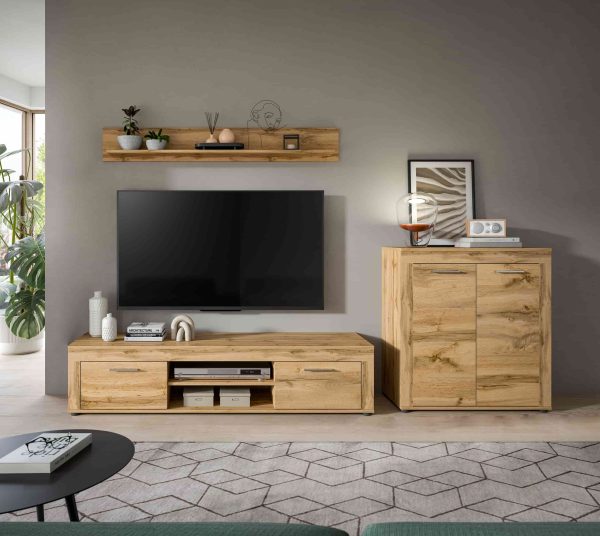 Jam woonkamercombinatie Wotan Oak NB - Afbeelding 6