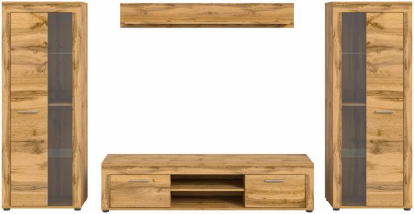 Jam woonkamercombinatie Wotan Oak NB - Afbeelding 2