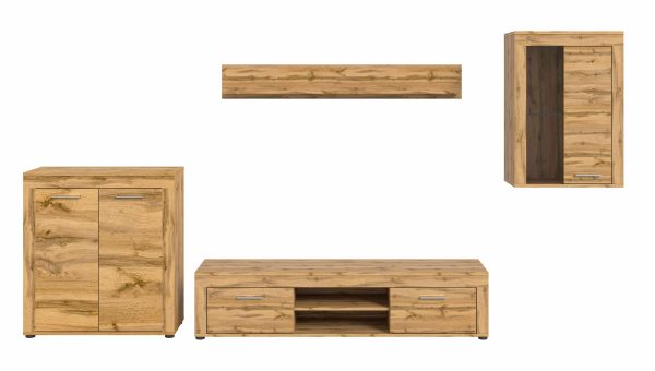 Jam woonkamercombinatie Wotan Oak NB - Afbeelding 2