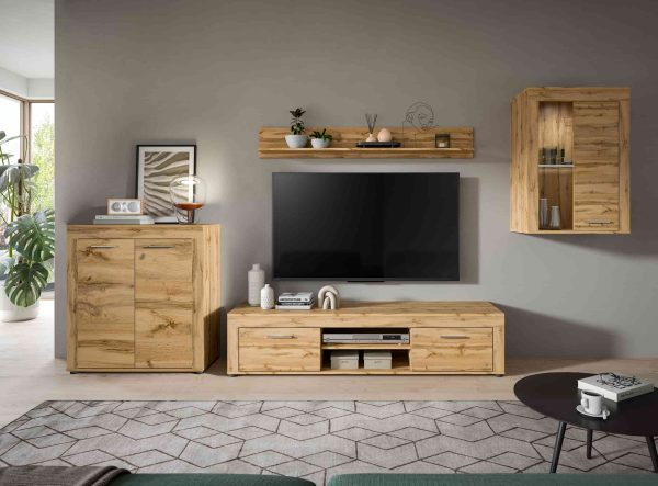 Jam woonkamercombinatie Wotan Oak NB - Afbeelding 6