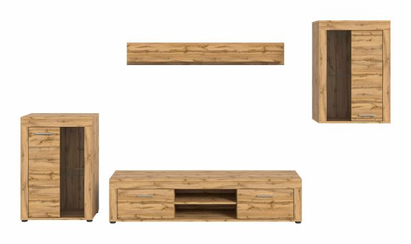 Jam woonkamercombinatie Wotan Oak NB - Afbeelding 2