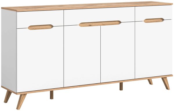 Stockholm dressoir wit NB Nox Eiken NB