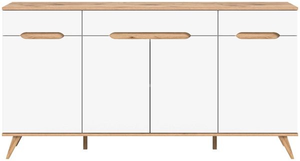 Stockholm dressoir wit NB Nox Eiken NB - Afbeelding 2