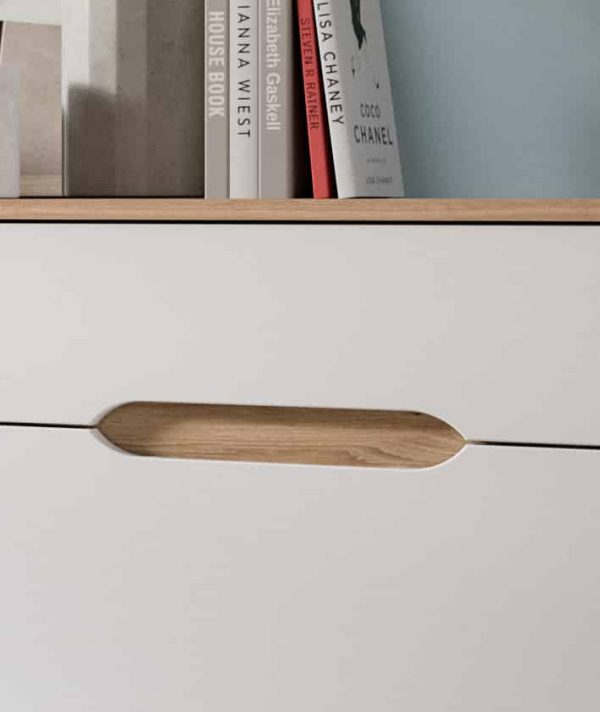 Stockholm dressoir wit NB Nox Eiken NB - Afbeelding 6