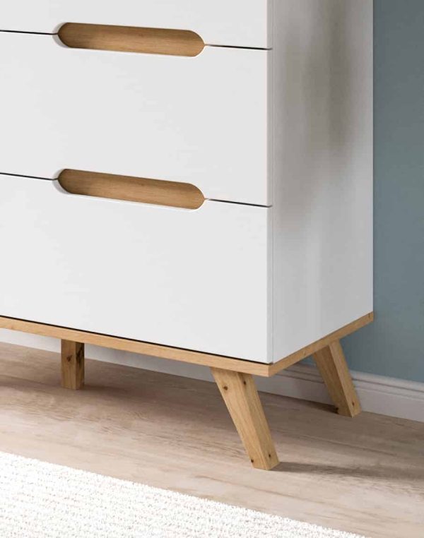 Stockholm highboard wit NB Nox Eiken NB - Afbeelding 6
