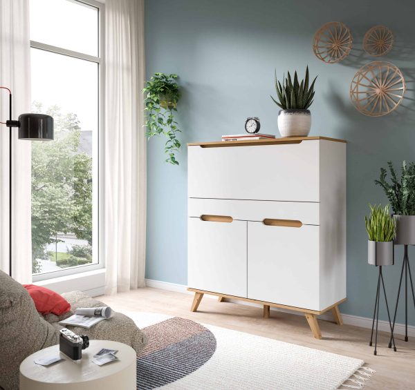 Stockholm secretaris wit NB Nox Oak NB - Afbeelding 6