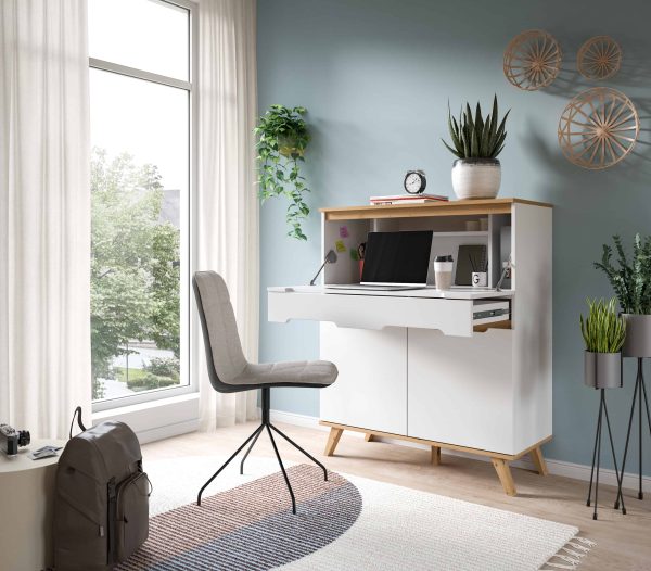 Stockholm secretaris wit NB Nox Oak NB - Afbeelding 7