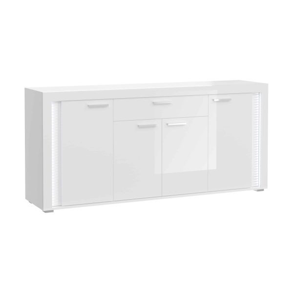 Skylight dressoir wit hoogglans MDF TZ Pasol grijs NB