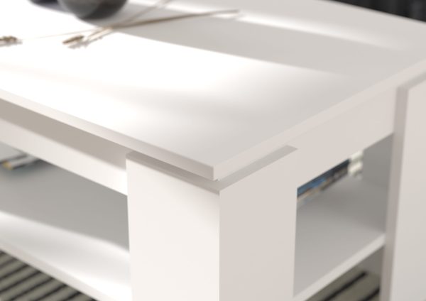 Titan salontafel wit NB - Afbeelding 6