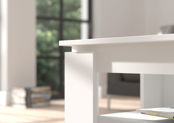 Titan salontafel wit NB - Afbeelding 7