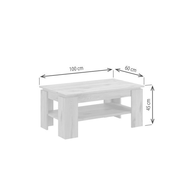 Titan salontafel Nox Eiken NB - Afbeelding 3