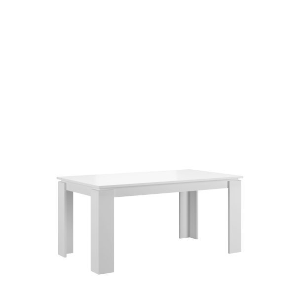 Titan eettafel uitschuifbaar 160/200 wit NB - Afbeelding 2