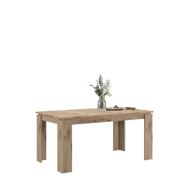 Titan uitschuifbare eettafel 160/200 Nox Eiken NB